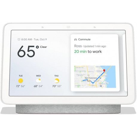 Google Nest Home Hub Assistant, белый
