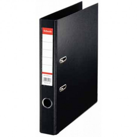 Registraator A4 50mm must PP Esselte No.1 Power Vivida
