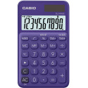 Taskukalkulaator Casio SL-310UC Purple/lilla - 10 kohaline, tava- ja päikesepatarei, 50gr, 8x70x118m