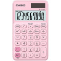 Taskukalkulaator Casio SL-310UC Pink/roosa - 10 kohaline, tava- ja päikesepatarei, 50gr, 8x70x118mm,