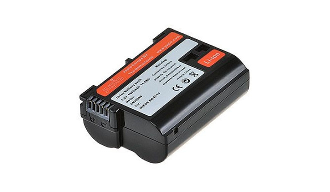 Jupio EN-EL15 akumulators ar 1700mAh ietilpību paredzēts Nikon