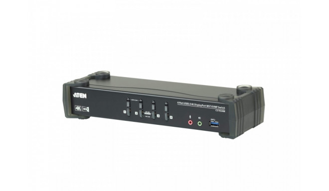 4-Port USB 3.0 4K DP MST KVMP Switch CS1924M