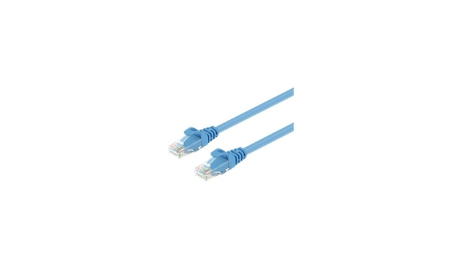 UNITEK Y-C811ABL Unitek Cable Patchcord UTP CAT.6 BLUE 3M Y-C811ABL