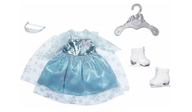 Baby Born doll clothes set Princess on Ice