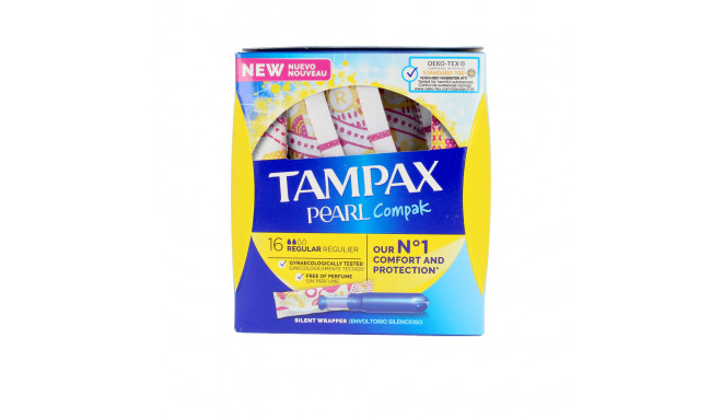 TAMPAX PEARL COMPAK tampón regular 16 u