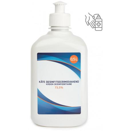 Desinfitseerimisgeel kätele 0,5L