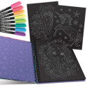 NEBULOUS STARS colouring book Black Pages, 11111