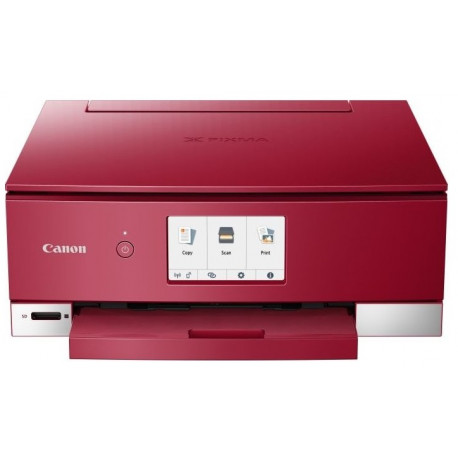 Canon inkjet printer PIXMA TS8252, red