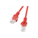 LANBERG PCU5-20CC-0050-R Lanberg Patchcord RJ45 cat. 5e UTP 0.5m Red, 10-Pack