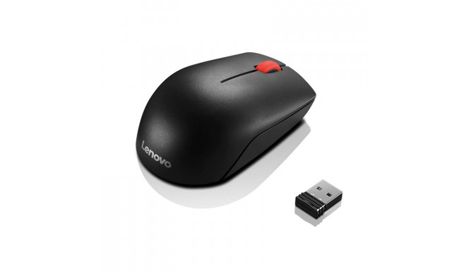 Lenovo Essential Compact, must - Juhtmevaba optiline hiir