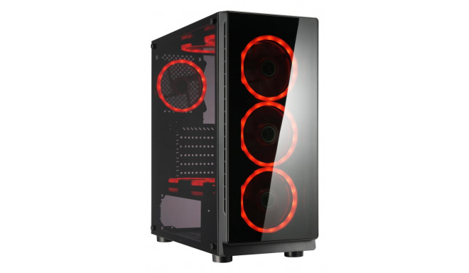 Case|GOLDEN TIGER|Raptor F-12|MidiTower|Not included|ATX|MicroATX|Colour Black|RAPTORF-12