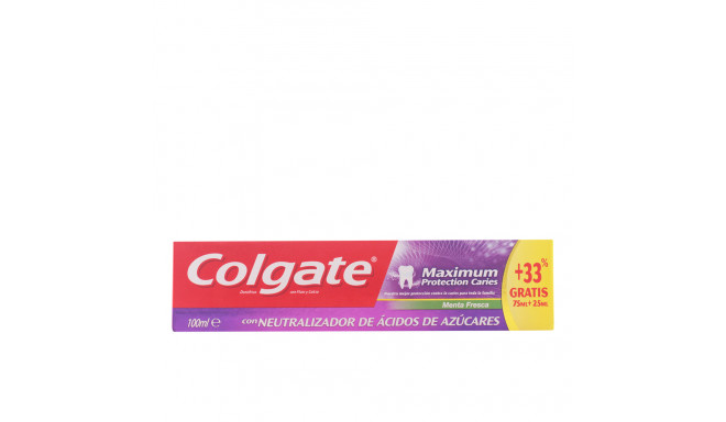COLGATE MAXIMUM PROTECTION anti-caries dentífrico 75ml+33%