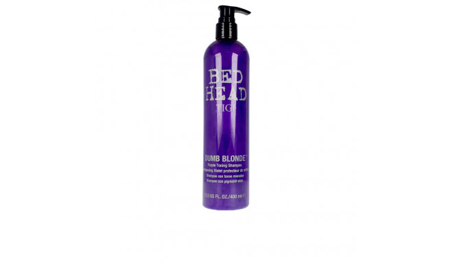9. TIGI Bed Head Dumb Blonde Purple Toning Shampoo - wide 6