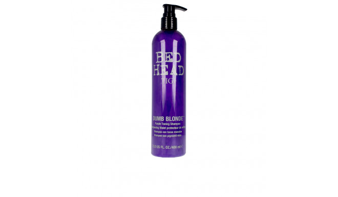 8. TIGI Bed Head Dumb Blonde Purple Toning Shampoo - wide 7