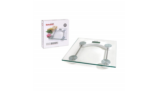 Digitālie vannas istabas svari Basic Home Stikls (150 K)
