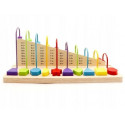 EcoToys Educational Toy with Abacus and Wooden Blocks