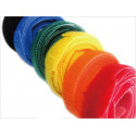 1/2` x 8` Rip-Tie Lite CableWrap, 10 rolls/10/Rainbow colors