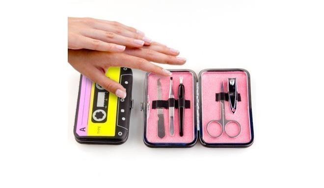 Cassette Manicure and Pedicure Set (5 pieces)