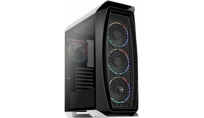 AeroCool One Eclipse White, tower case (white, Tempered Glass)