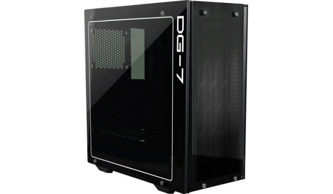 EVGA korpus DG-75 Gaming Tower, must matt