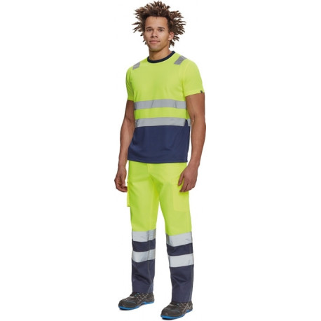 Cerva Monzon T-särk Hi-Vis kollane EOL 2xl