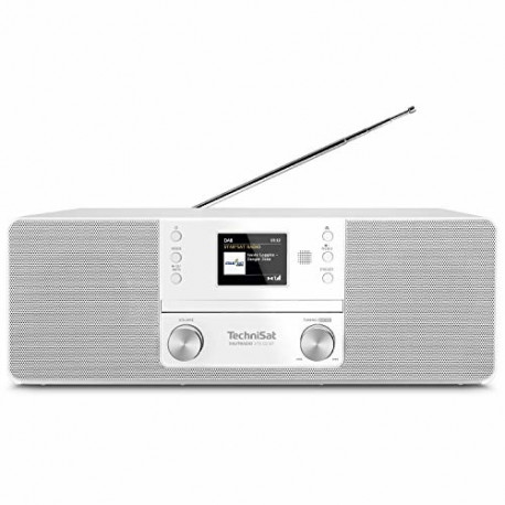 TechniSat DIGITRADIO 370 CD BT, Badradio (white, DAB, FM, CD, Bluetooth)
