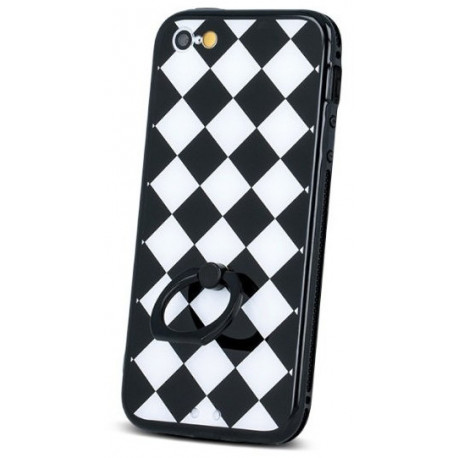Mocco case Grid Ring Samsung Galaxy A5, black/white