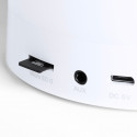 BigBuy Tech juhtmevaba kõlar Bluetooth LED 3W 145153, valge