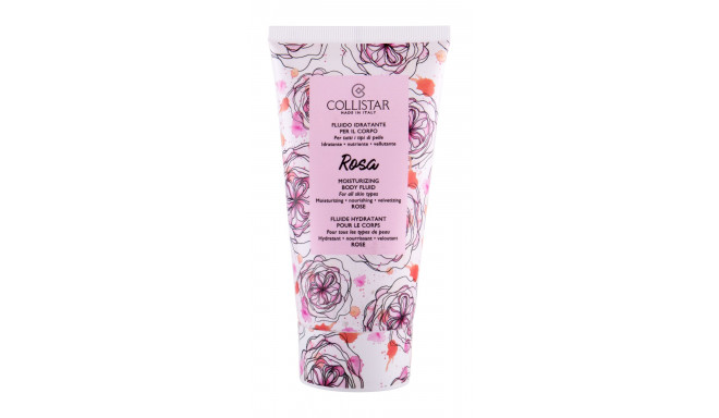 Collistar Moisturizing Body Fluid Rose Body Cream (150ml)