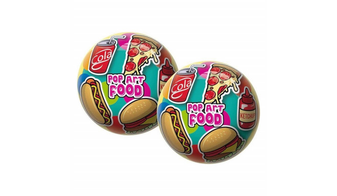 Ball Pop Art Food Unice Toys (Ø 23 cm)
