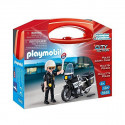 Action figure City Action Police Playmobil 5648 Black (13 Pcs)