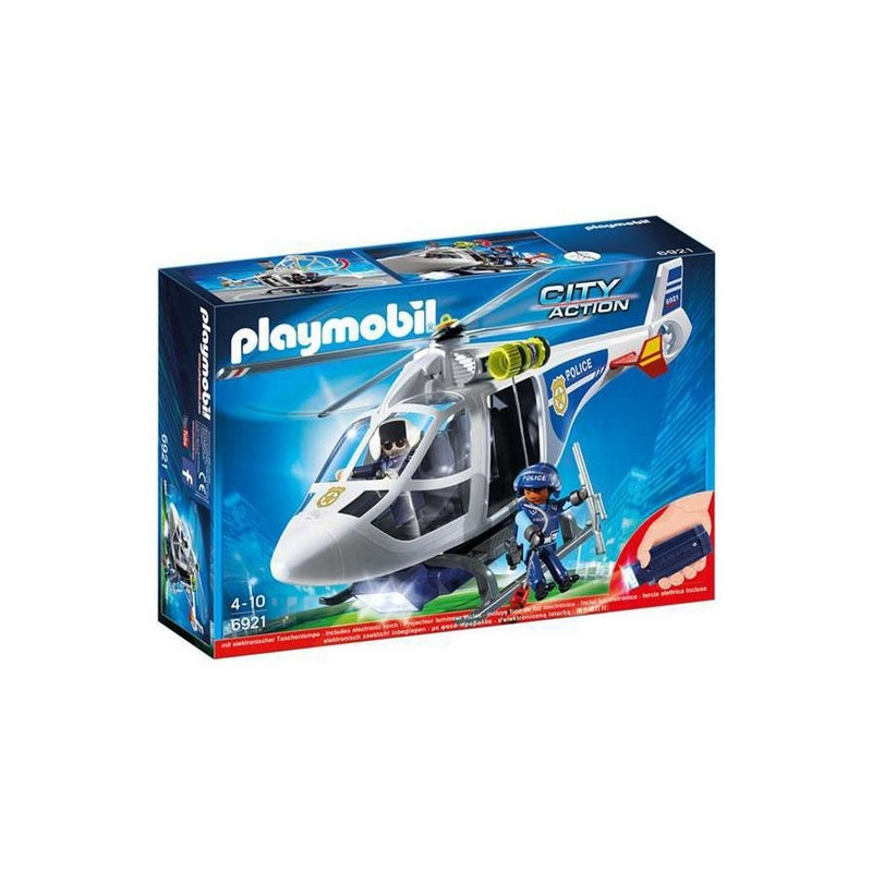 Playmobil cheap helicopter 6921