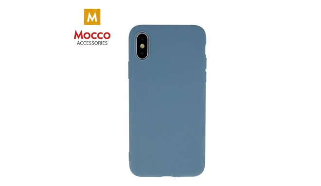 Mocco Ultra Slim Soft Matte 0.3 mm Matēts Silikona Apvalks Priekš Apple iPhone 11 Pro Gaiši Zils