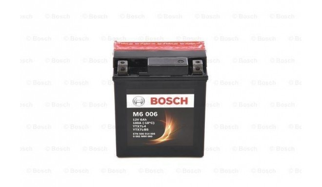 BOSCH Bosch 6Ah 100A YTX7L-BS 114x71x131mm-+