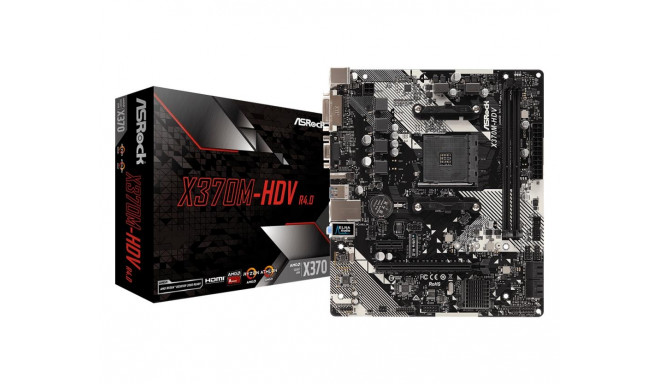 ASRock emaplaat AMD X370 SAM4 MicroATX DDR4