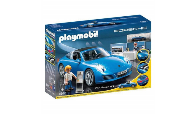 Auto Porsche 911 Targa 4s Playmobil 5991 Sinine