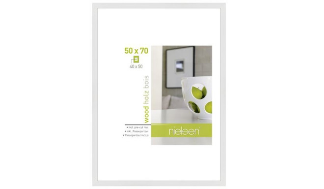 Nielsen Photo Frame 8988032 Apollon White 50x70 / 40x50 cm