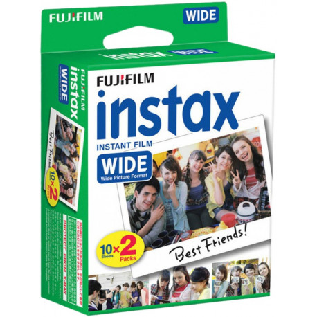Fujifilm Instax Wide 2x10 (expired)