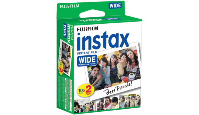Fujifilm Instax Wide 2x10 (expired)
