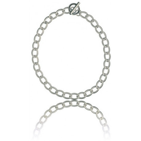 Time Force necklace 50cm, silver