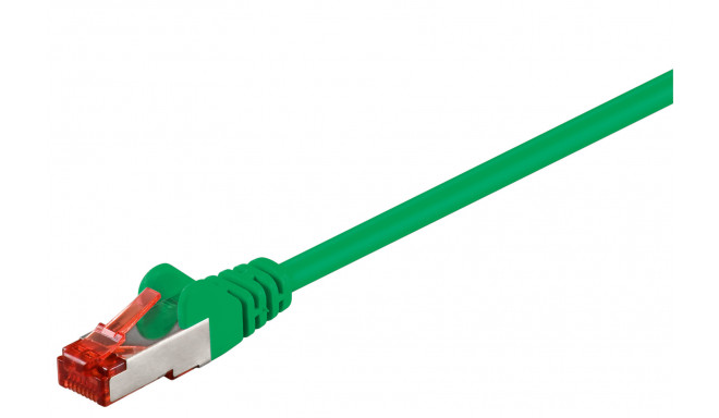 Võrgukaabel Cat6 S/FTP 15.0m, roheline, PiMF, LSZH, CU