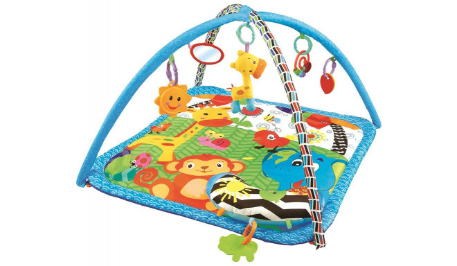 Playmat with pillow - Sunny zoo