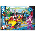 Clementoni Puzzle ramkowe 15 el Super Kolor Mickey and the Roadster Racers