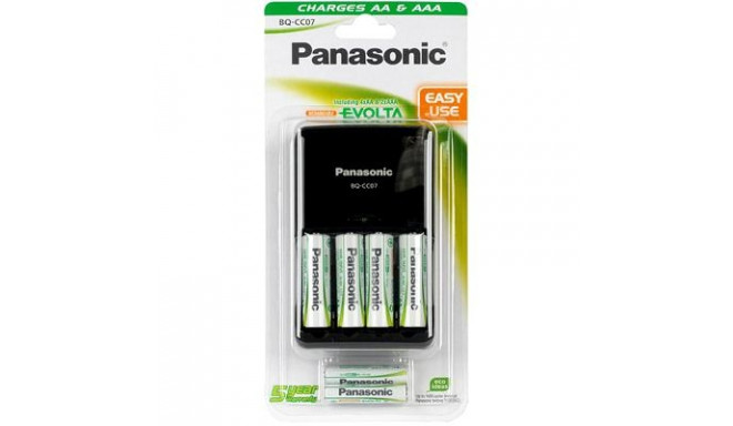 Akulaadija Panasonic BQ-CC07+4x1900+2x750 komplekt