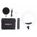 NANLITE HALO14 LED RING LIGHT WITH CARRYING CASE