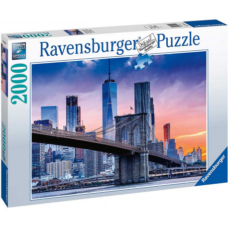 Ravensburger pusle New Yorki siluett 2000tk