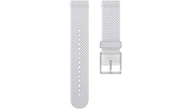 Polar watch strap 20mm S/M PET, white textile