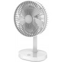Platinet ventilaator akuga 3000mAh, valge/hall (45242)