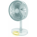 Platinet ventilaator akuga 3000mAh, valge/hall (45242)