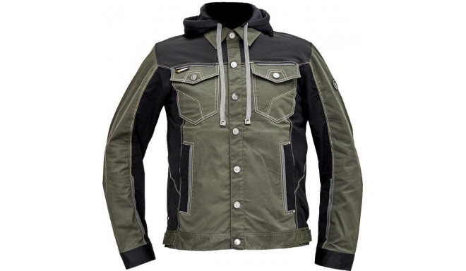 Cerva Neurum Classic tööjakk kapuutsiga oliiv 48